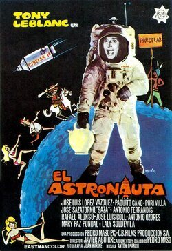 Cartel de El astronauta