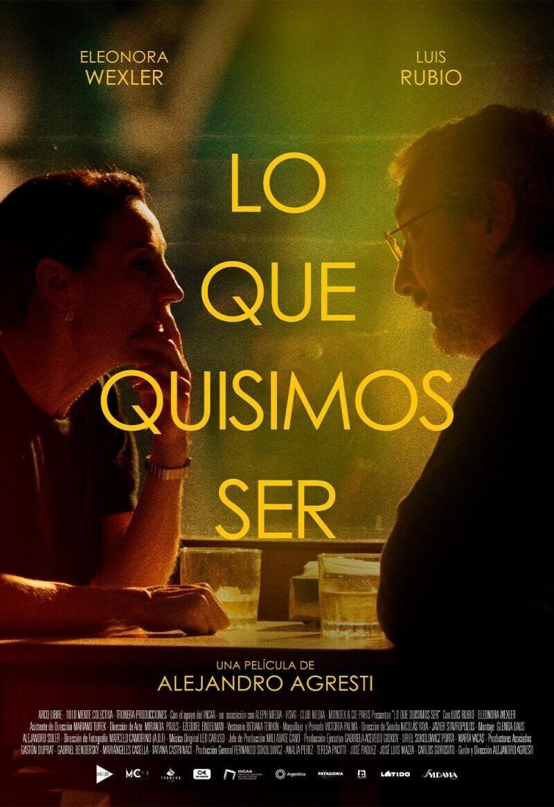 Cartel de Lo que quisimos ser - 