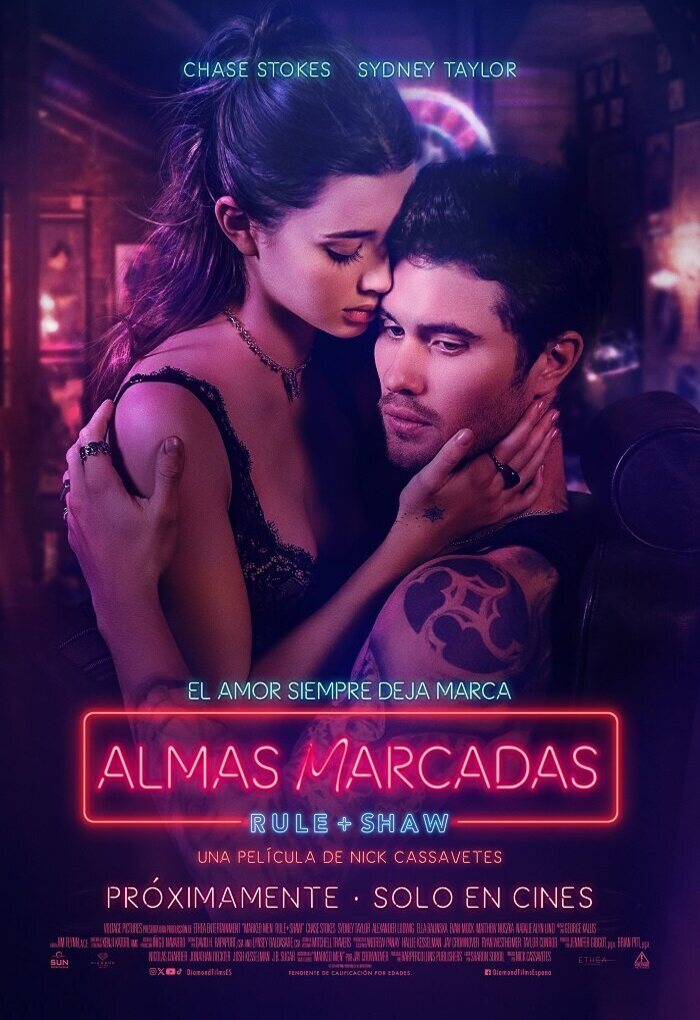 Cartel de Almas Marcadas - España