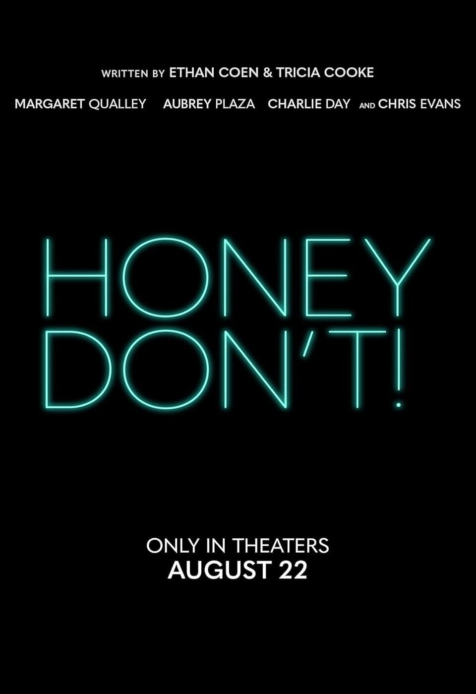 Cartel de Honey Don't! - Cartel EEUU