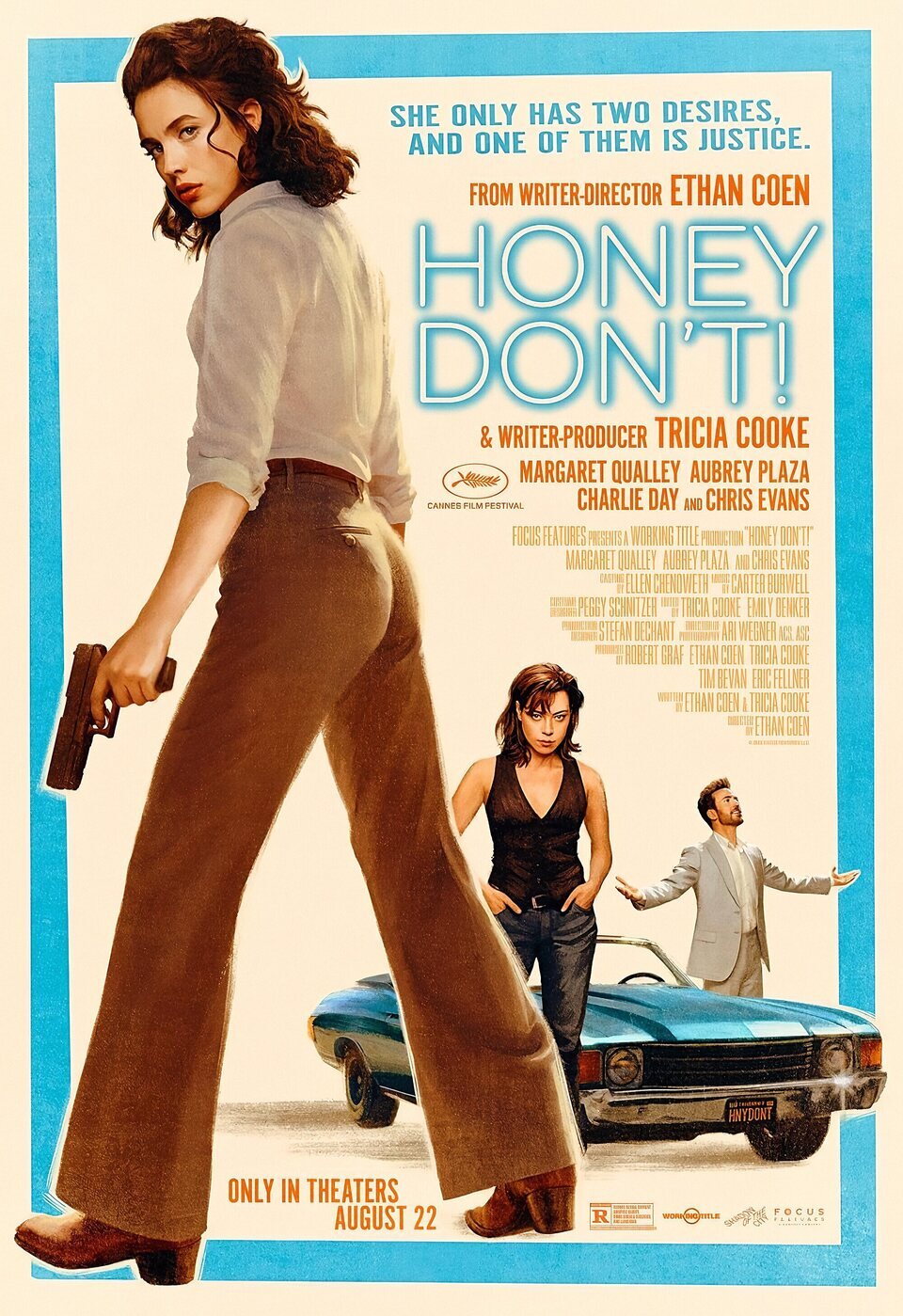 Cartel de Honey Don't! - Estados Unidos