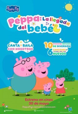Cartel de Peppa: La Llegada del bebé