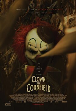 Cartel de Clown in a Cornfield