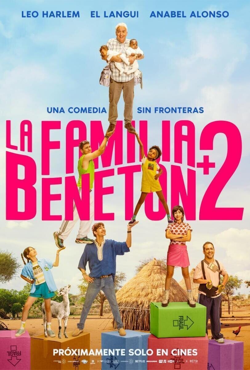Cartel de La familia Benetón +2 - 