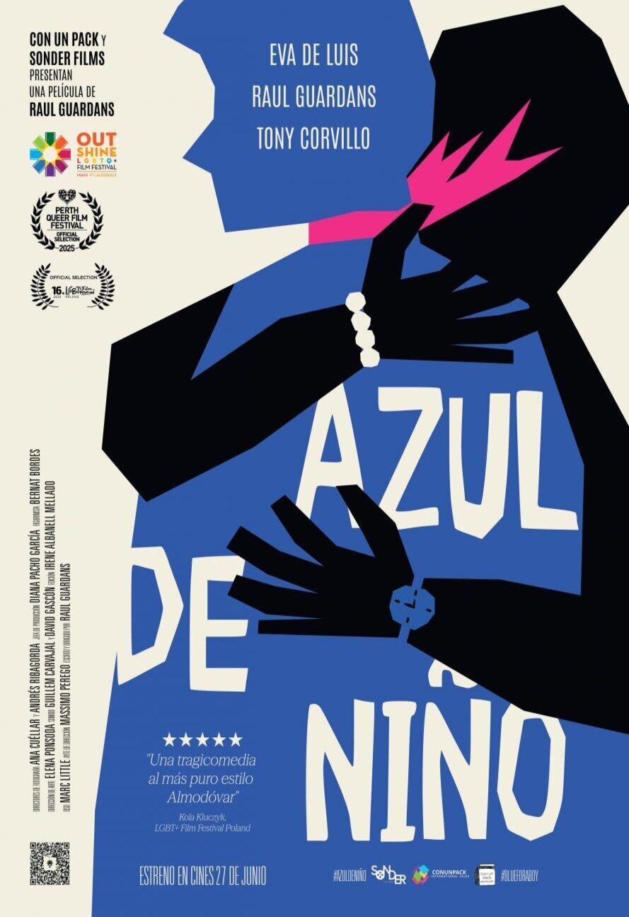 Cartel de Azul de niño - 