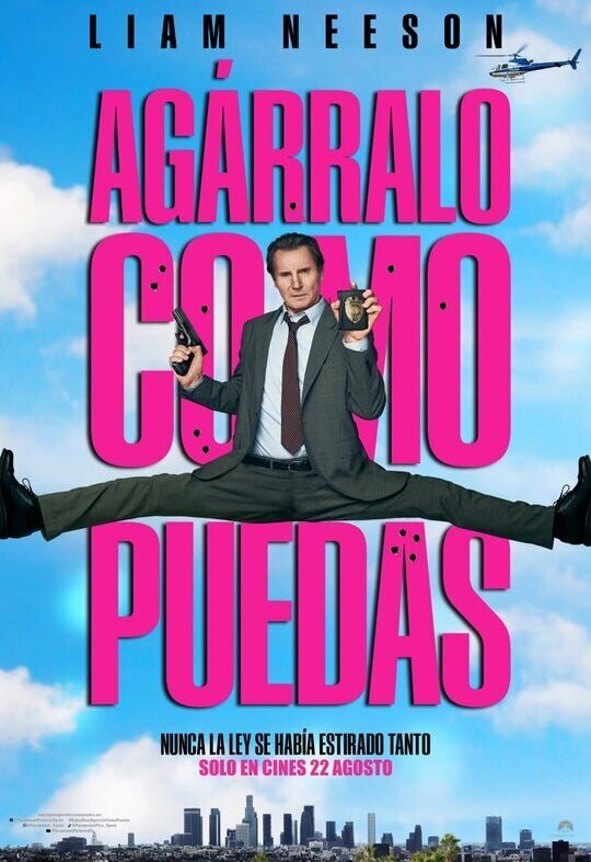 Cartel de ¿Y dónde está el policía? - 