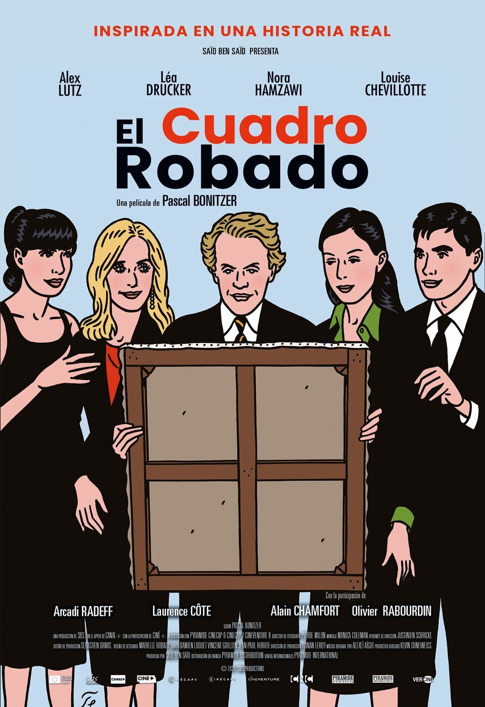 Cartel de El cuadro perdido - 