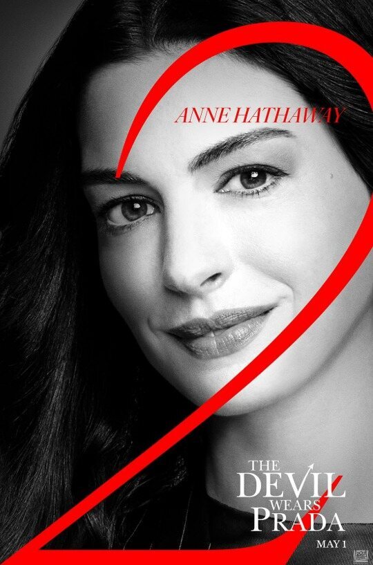 Cartel de El diablo viste a la moda 2 - Anne Hathaway
