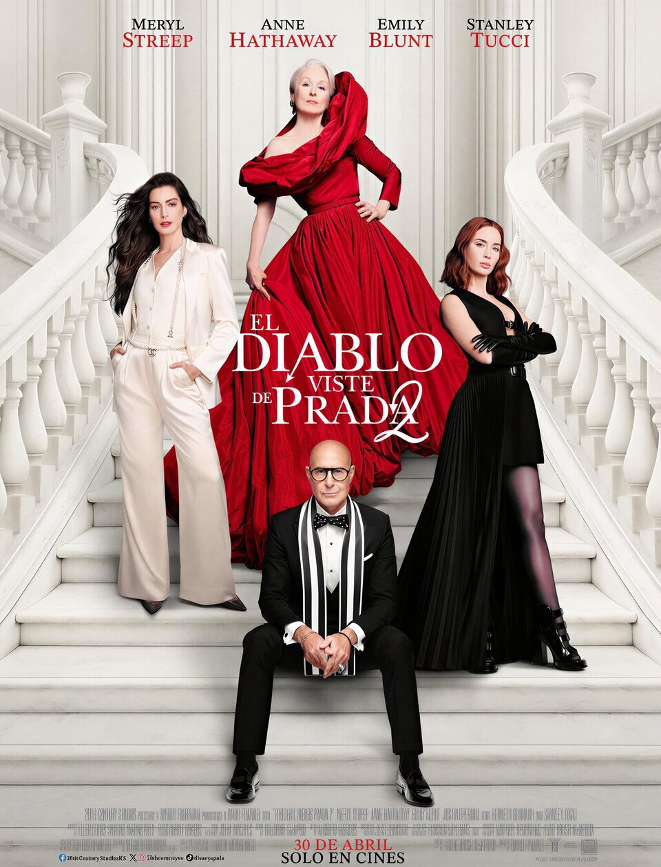 Cartel de El diablo viste a la moda 2 - España