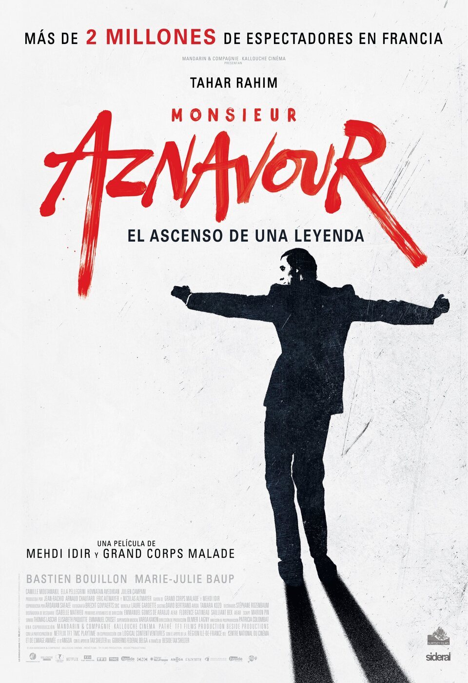Cartel de Monsieur Aznavour - España