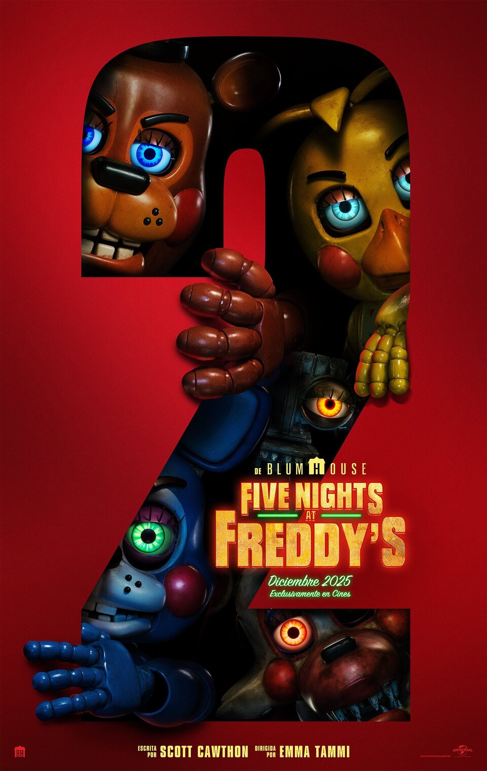 Cartel de Five Nights at Freddy's 2 - España