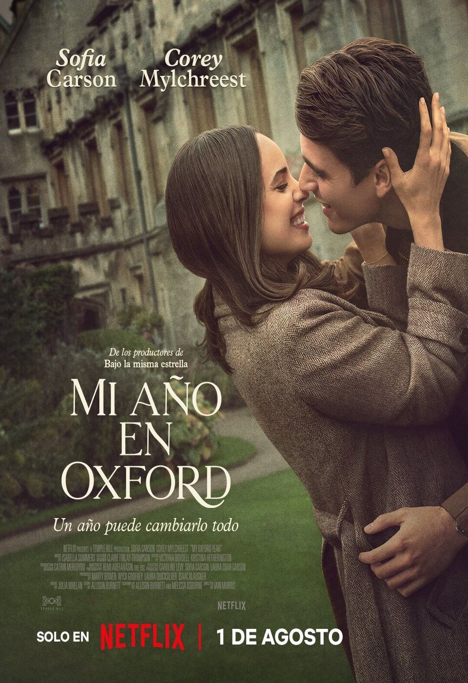 Cartel de Mi año en Oxford - Cartel España