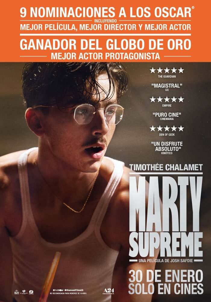 Cartel de Marty Supreme - España