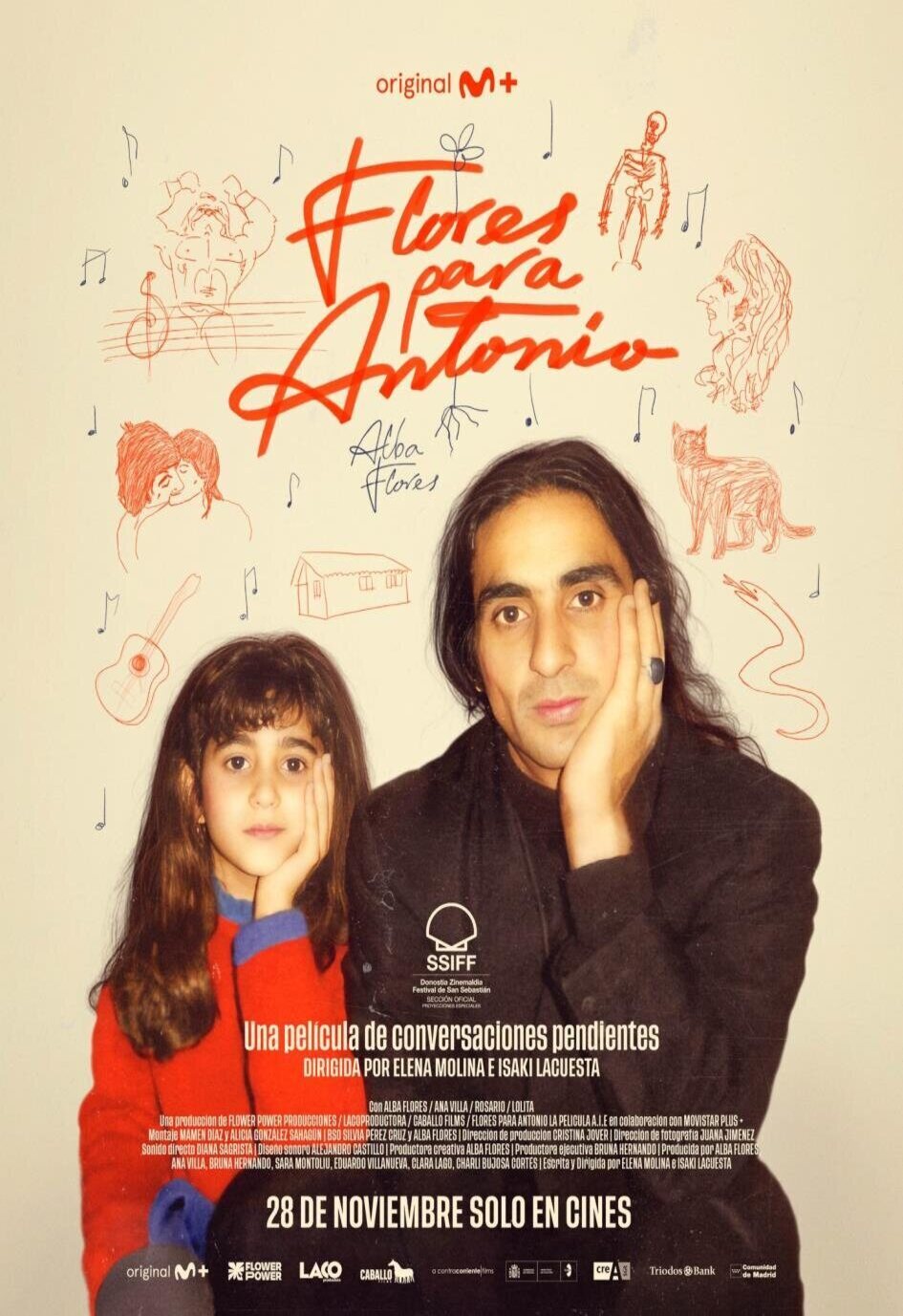 Cartel de Flores para Antonio - España