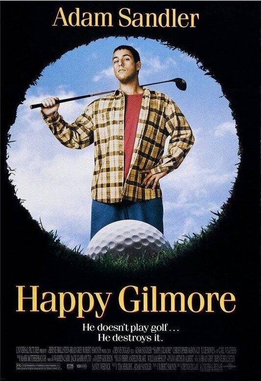 Cartel de Happy Gilmore - 