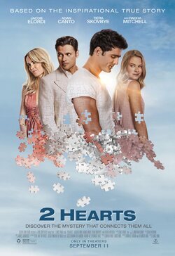 Cartel de 2 corazones