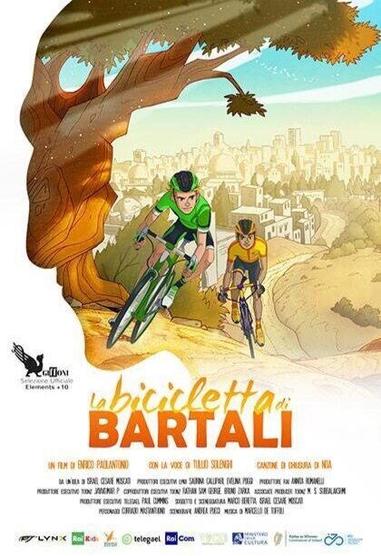 Cartel de La bicicleta de Bartali - original
