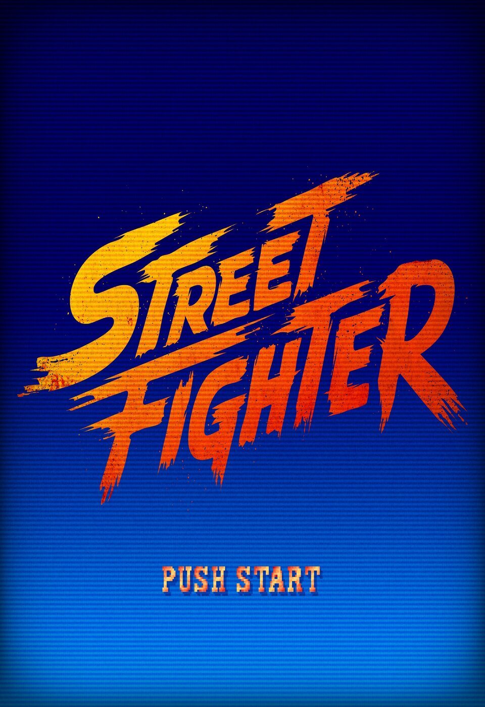 Cartel de Street Fighter - 