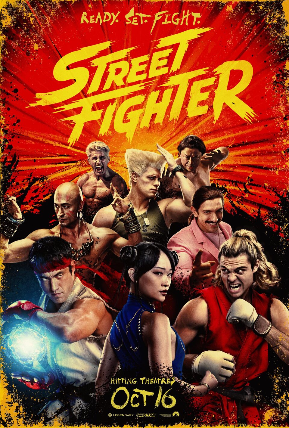 Cartel de Street Fighter - Estados Unidos 2