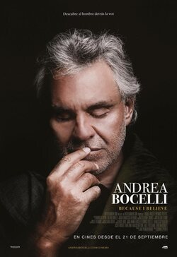 Cartel de Andrea Bocelli: Because I Believe