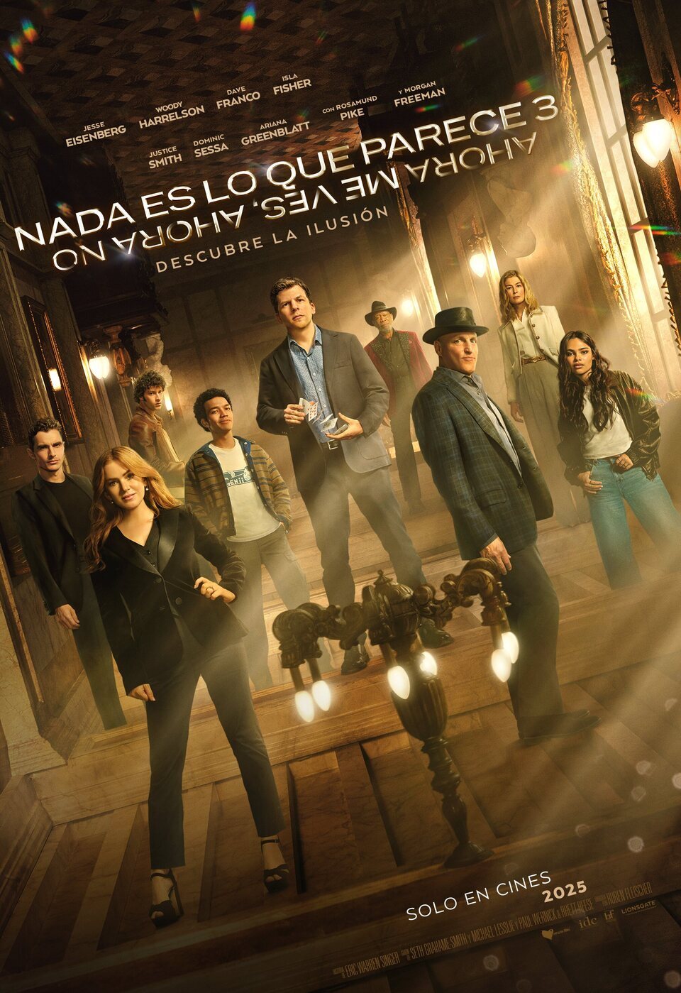 Cartel de Los ilusionistas 3 - España