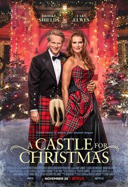 Cartel de Un castillo por Navidad