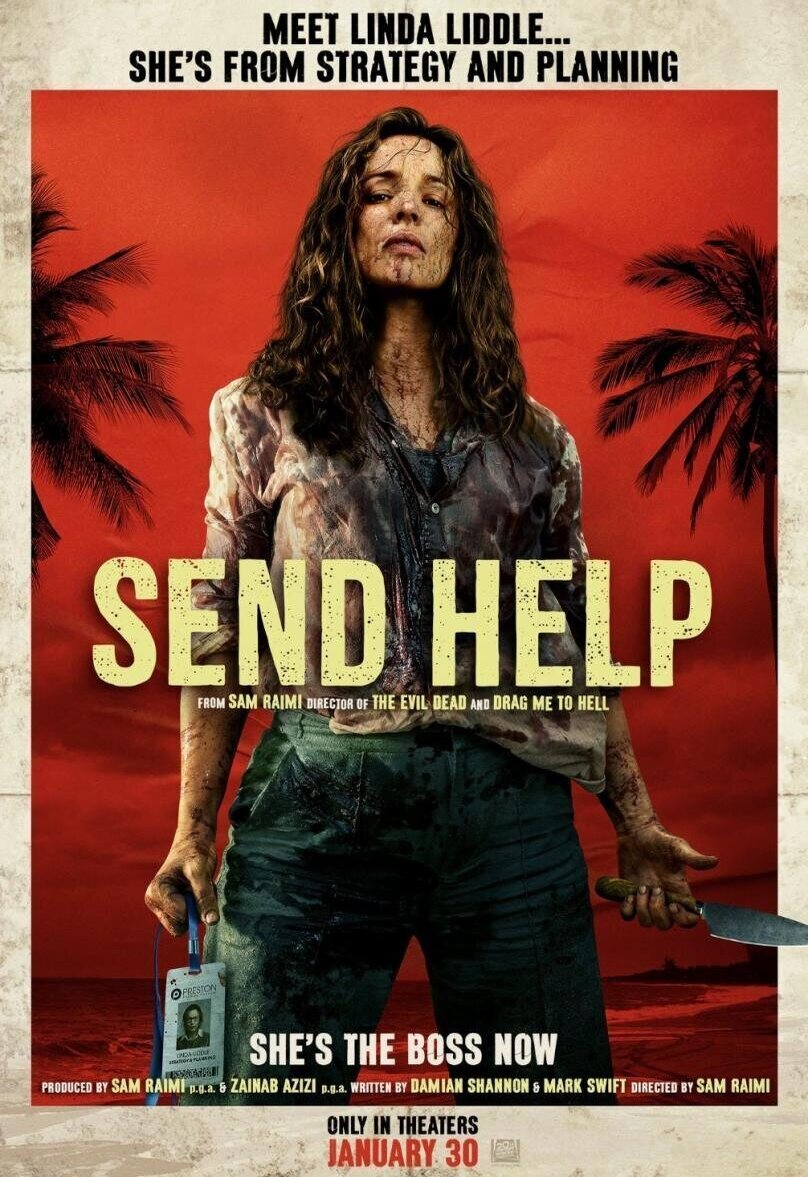 Cartel de Send Help - 