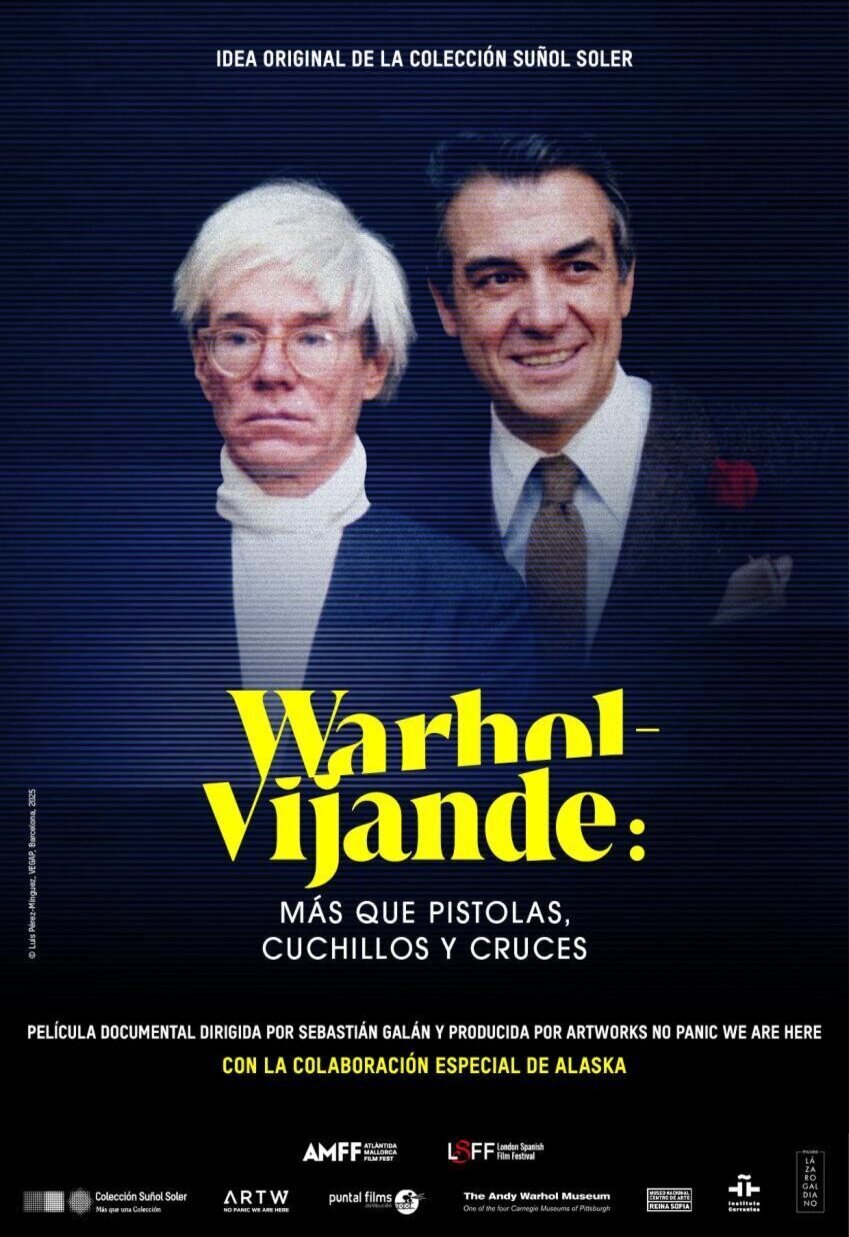 Cartel de Warhol-Vijande: Más que pistolas, cuchillos y cruces - Cartel España