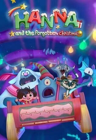 Cartel de Hanna y las navidades olvidadas - Cartel inglés