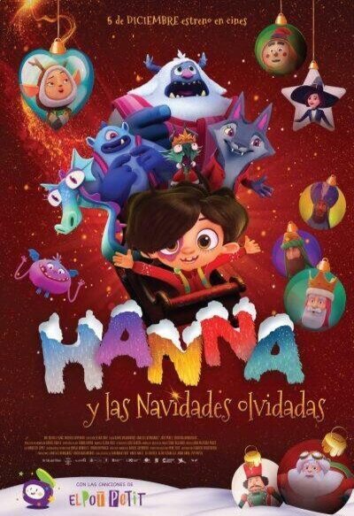 Cartel de Hanna y las navidades olvidadas - Cartel español