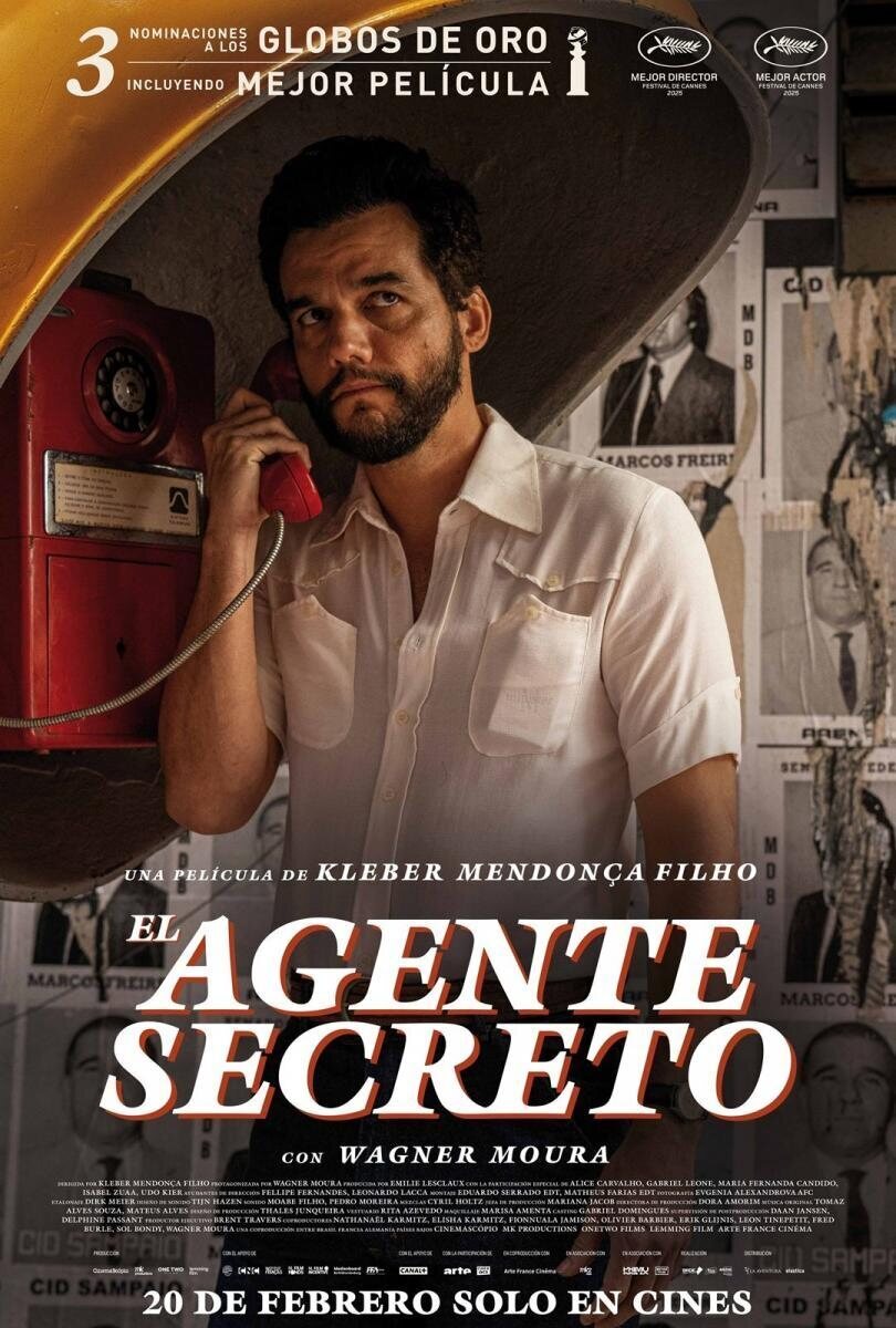 Cartel de Agente secreto - El agente secreto