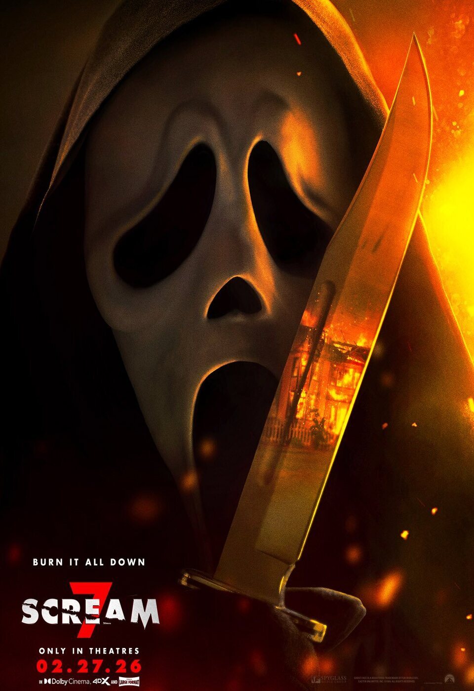 Cartel de Scream 7 - Cartel EEUU