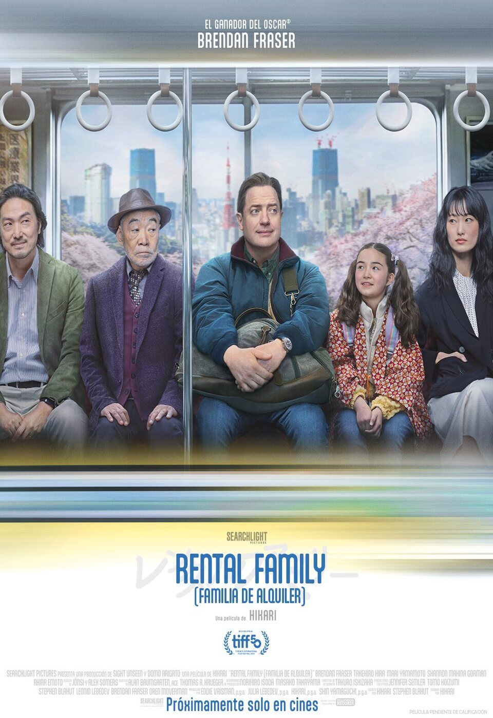 Cartel de Familia en renta - Poster 'Rental Family (Familia de alquiler)'