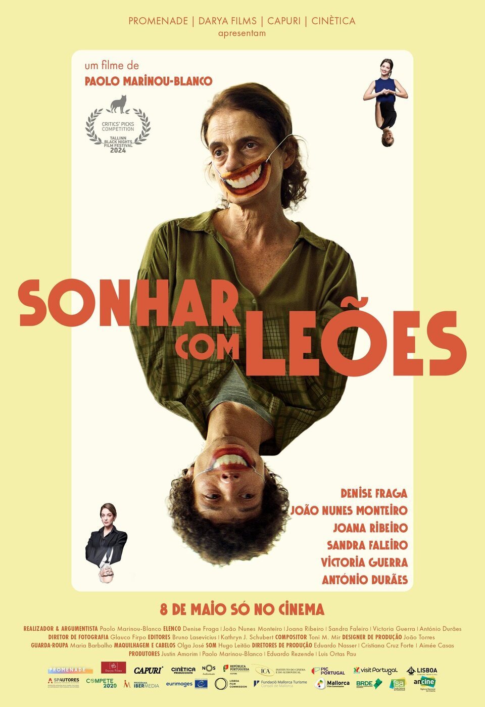 Cartel de Sonhar com Leões - Soñando con leones