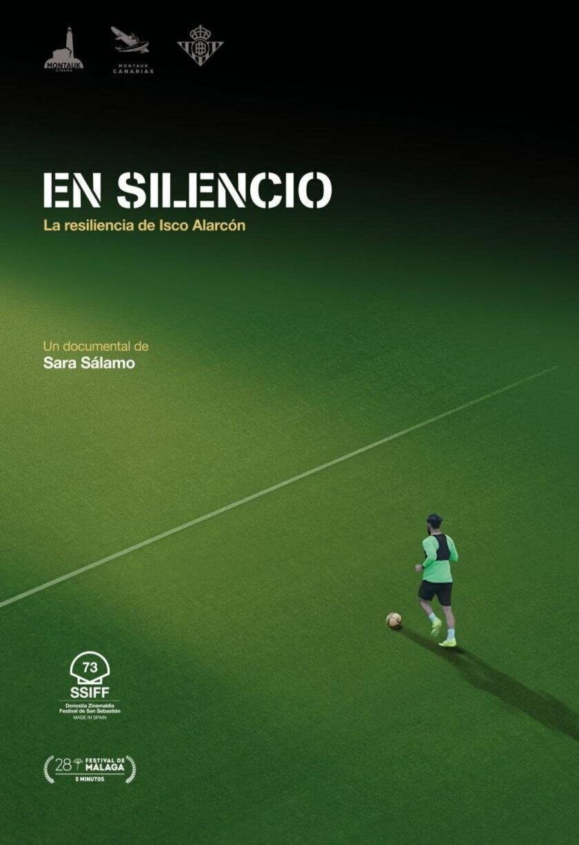 Cartel de En silencio. La resiliencia de Isco Alarcón - Cartel España