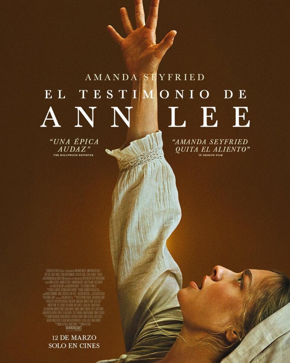 Cartel de El testimonio de Anne Lee - El testamento de Ann Lee