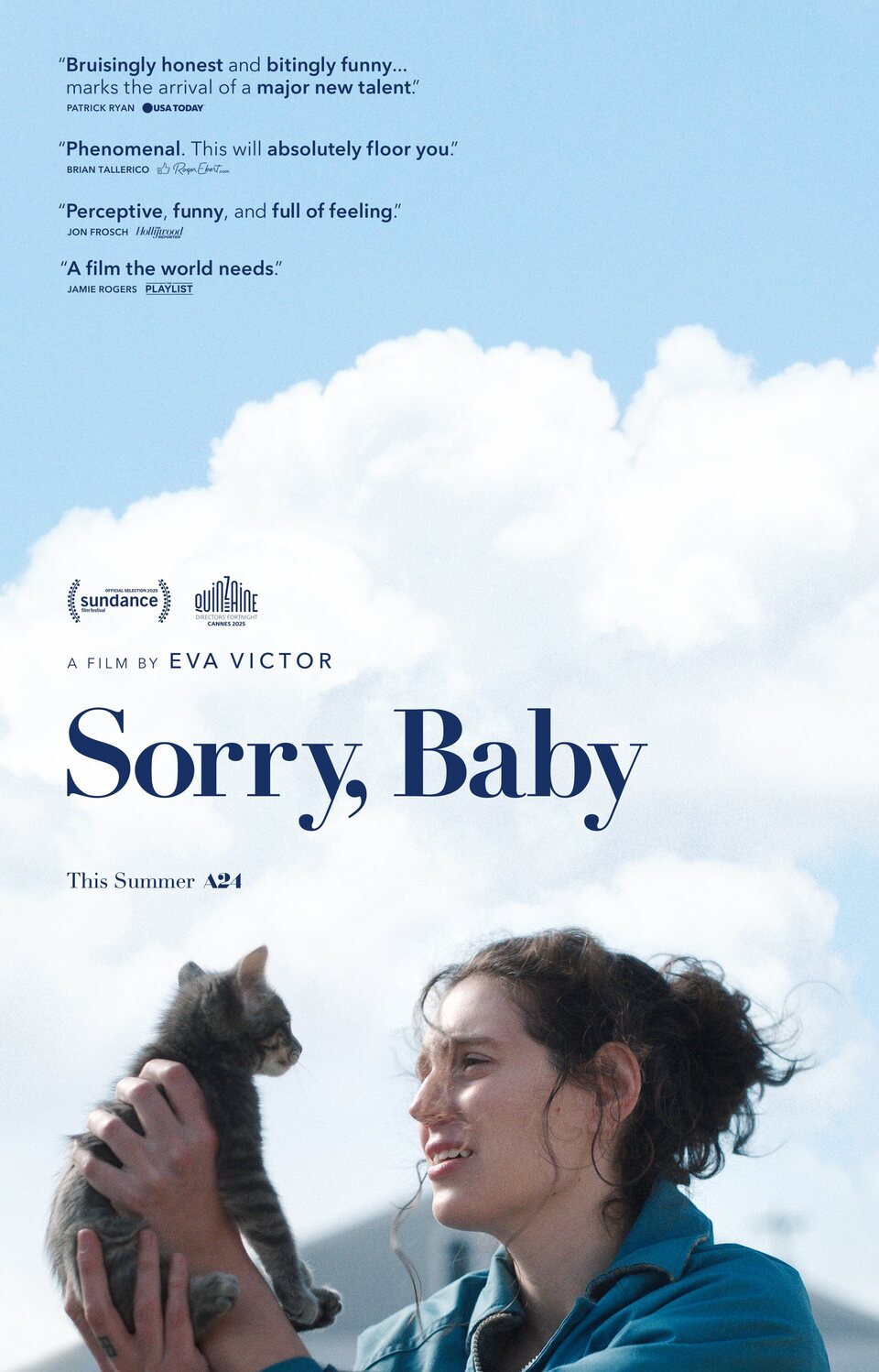 Cartel de Sorry, Baby - Estados Unidos