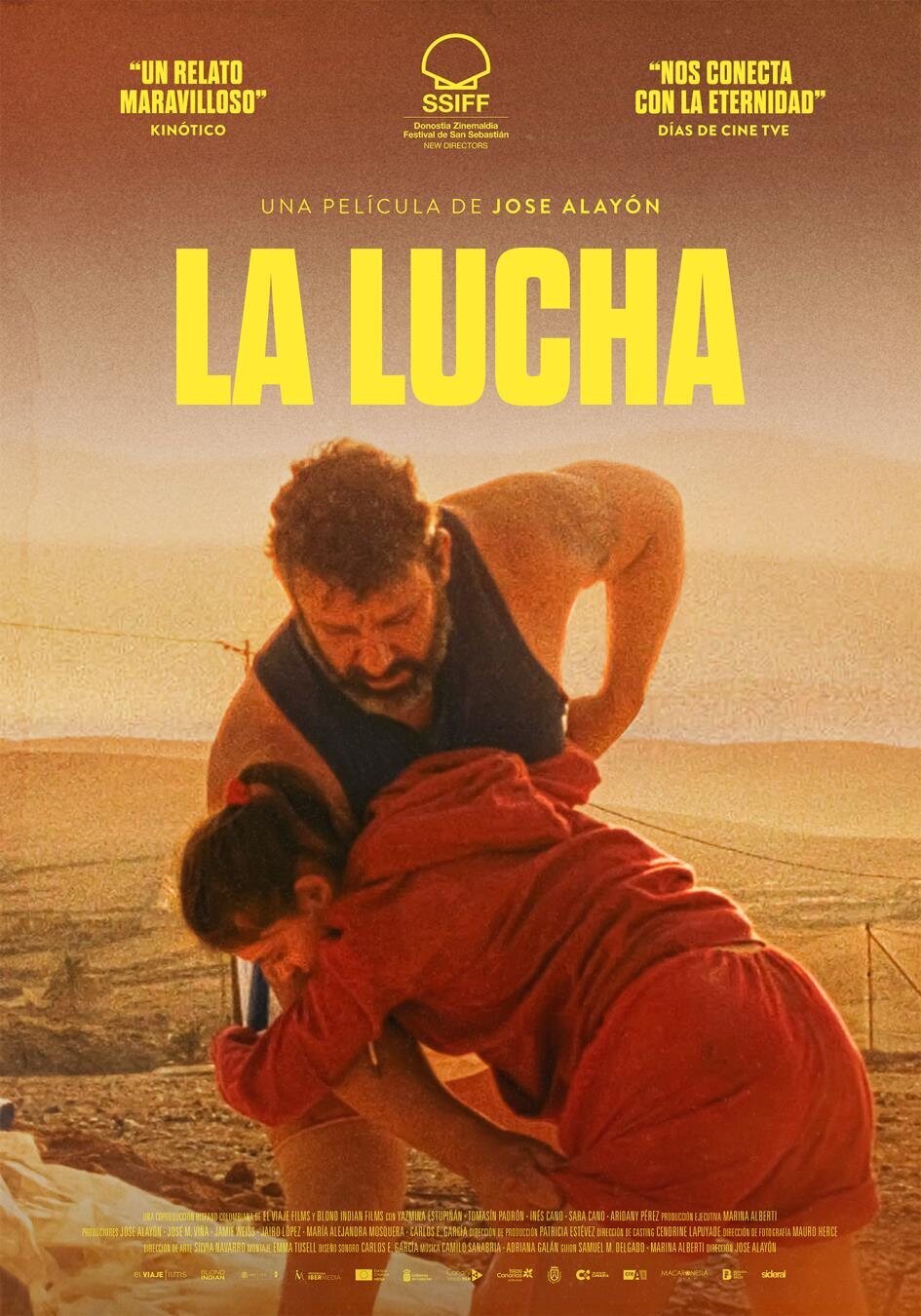 Cartel de La lucha - España