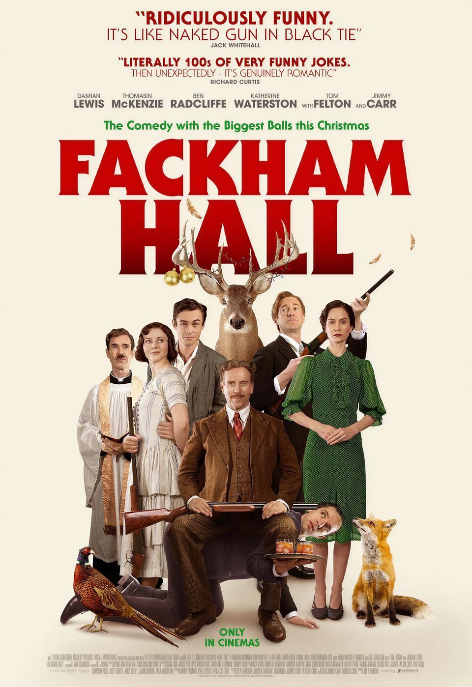 Cartel de Fackham Hall - Reino Unido