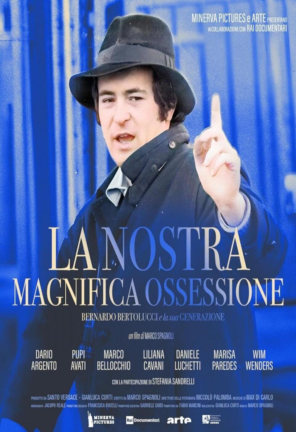 Cartel de La nostra magnifica ossessione - Bernardo Bertolucci e la sua generazione - Cartel original