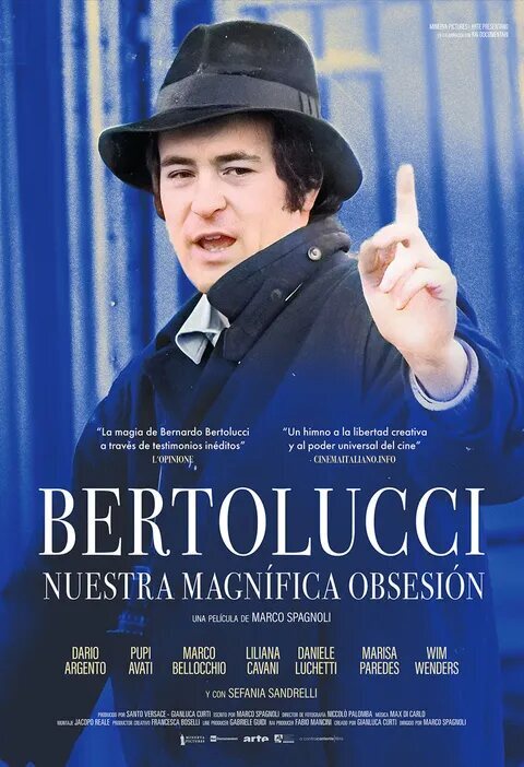 Cartel de La nostra magnifica ossessione - Bernardo Bertolucci e la sua generazione - España
