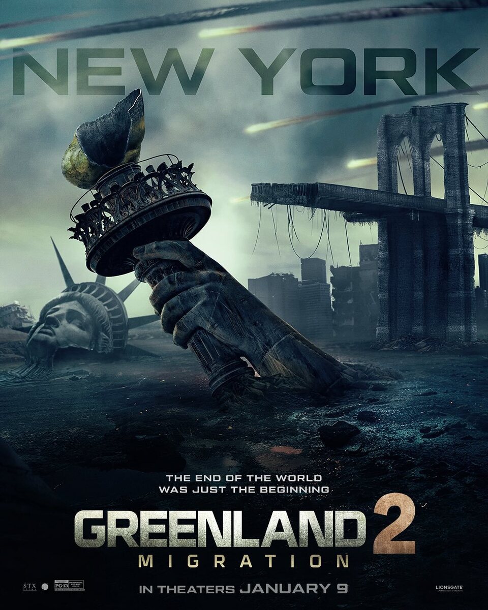 Cartel de El Día Del Fin Del Mundo: Migración - Poster Nueva York