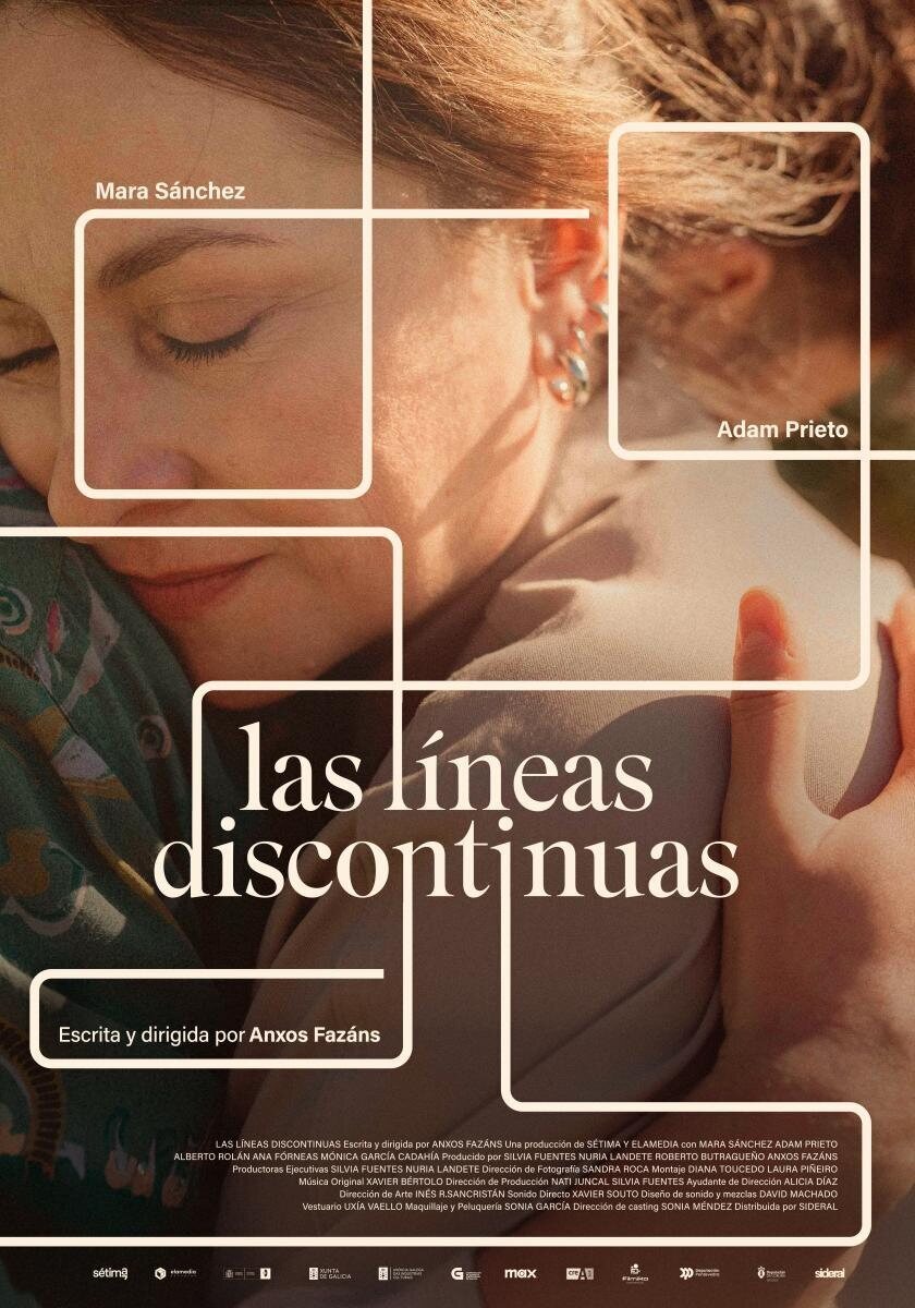 Cartel de Las líneas discontinuas - Poster 'Las líneas discontinuas' España
