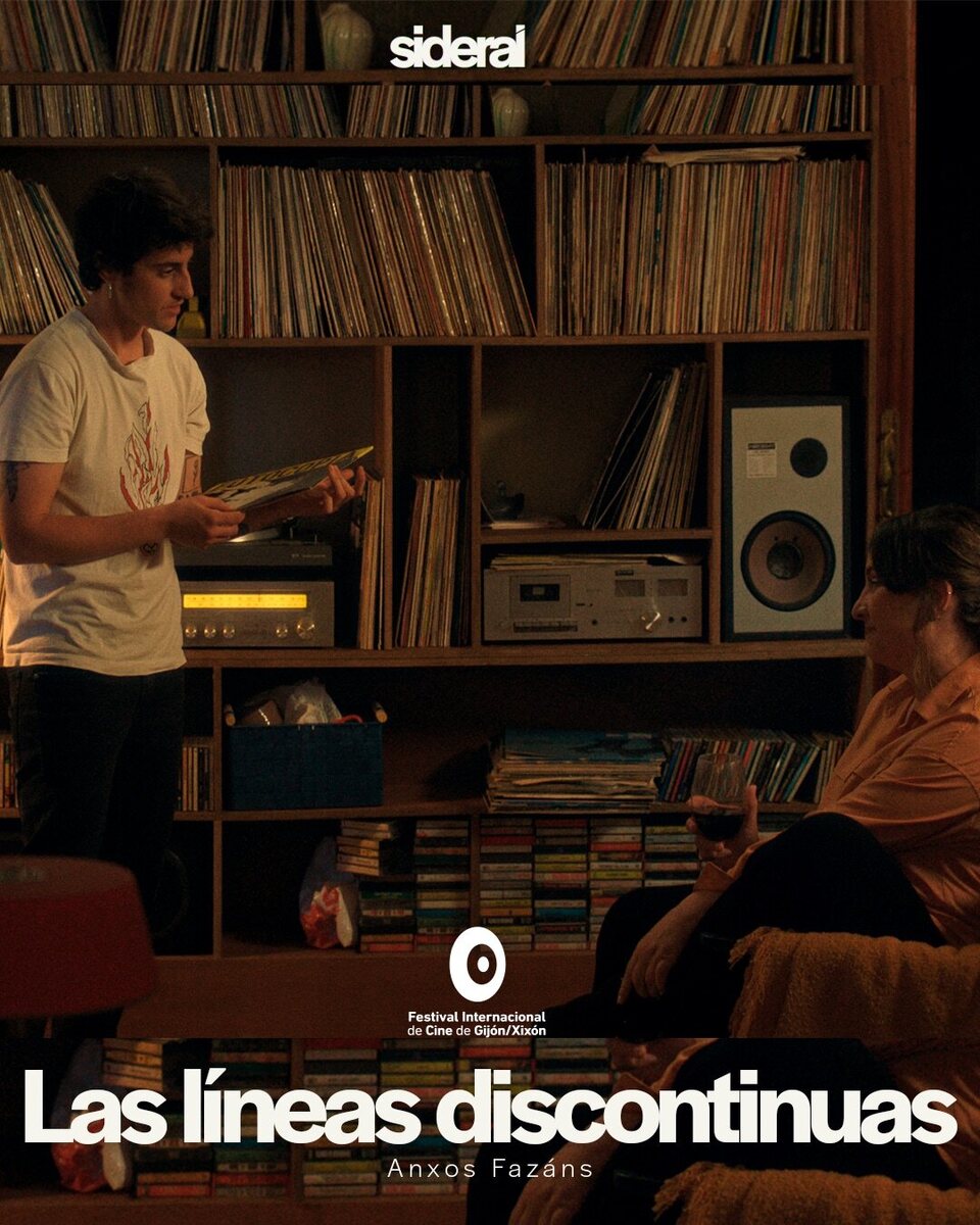 Cartel de Las líneas discontinuas - Poster 'Las líneas discontinuas' II