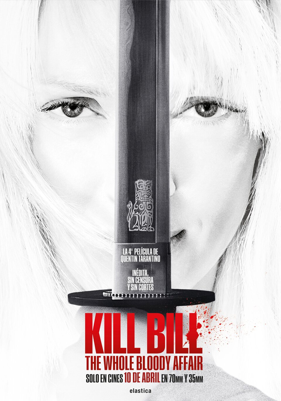 Cartel de Kill Bill: The Whole Bloody Affair - Poster España