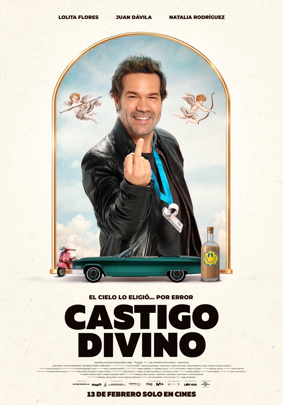 Cartel de Castigo divino - Cartel España