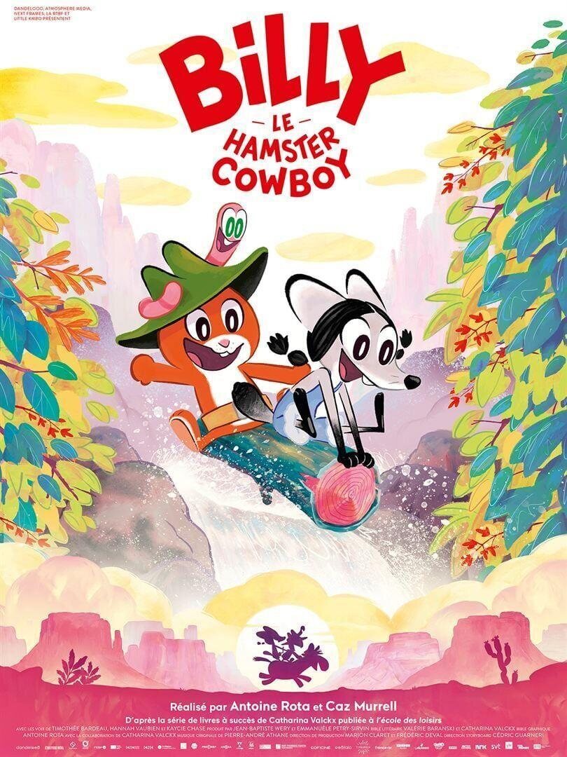 Cartel de Billy the Cowboy Hamster - Cartel original