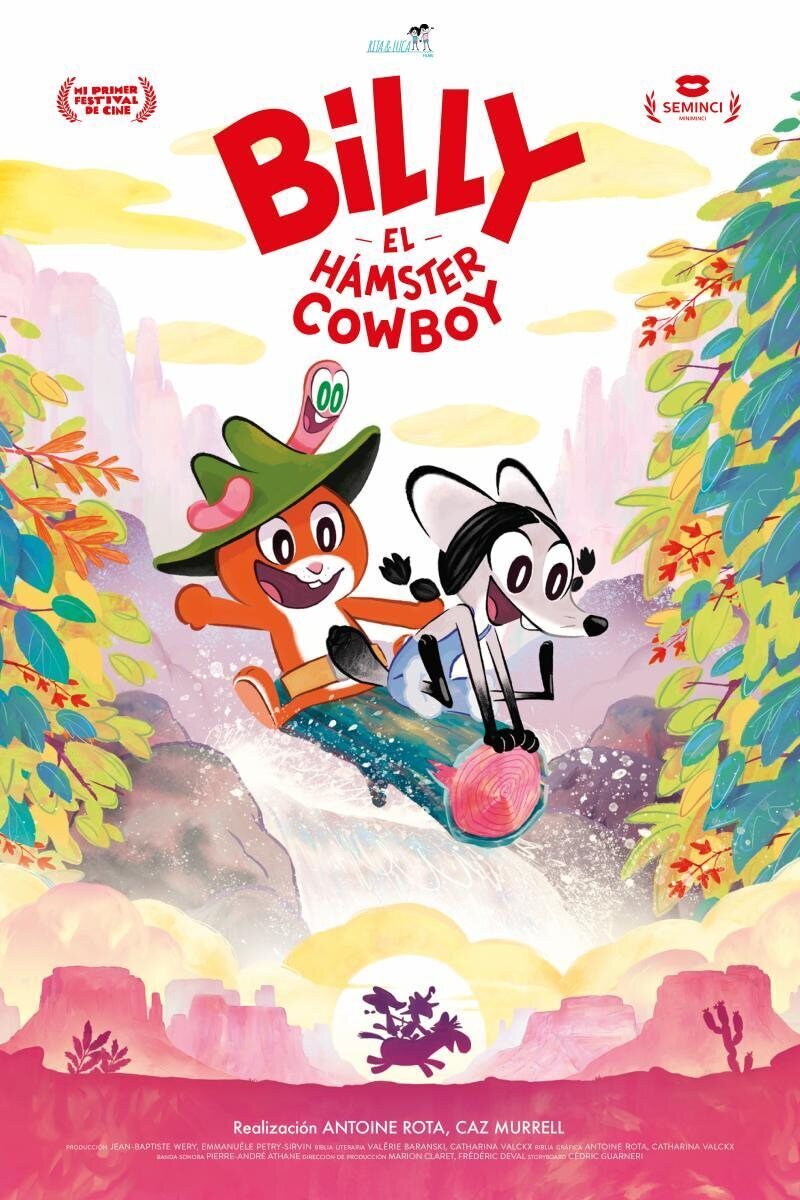 Cartel de Billy the Cowboy Hamster - España