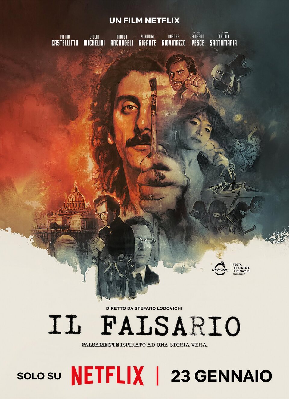 Cartel de El falsificador - Italia