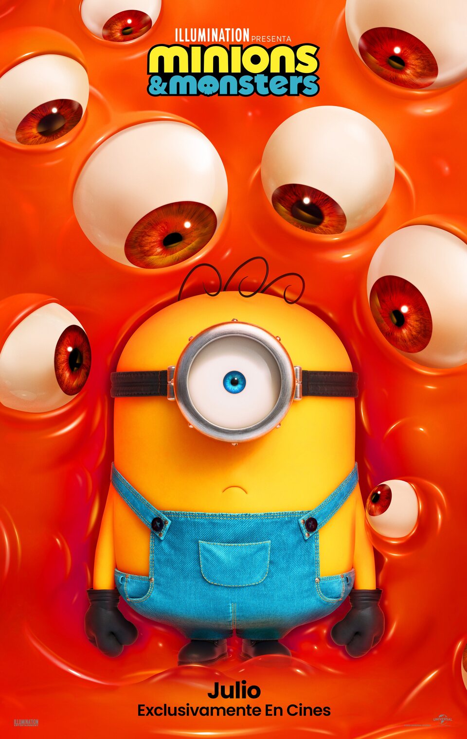Cartel de Minions & Monstruos - España